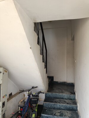 Staircase in 3 BHK Builder Floor at Aditya World City, Shahpur Bamheta – for Rent