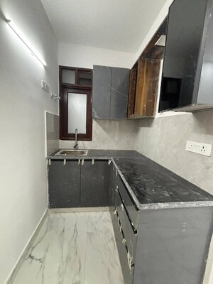 Kitchen in 1 BHK Builder Floor at Freedom Fighters Enclave – for Rent