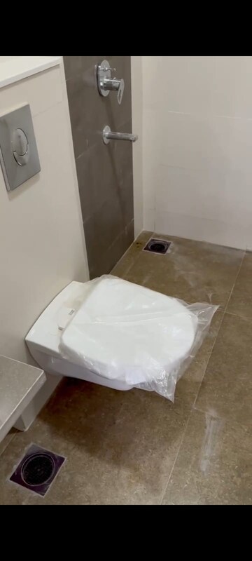 Bathroom in 2 BHK Apartment at Courtyard by Narang Realty and The Wadhwa Group, Pokhran Road No Two – for Rent