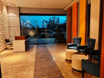 Living Room in 2 BHK Apartment at Supertech Hues, Sector 68 – for Rent