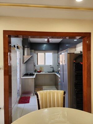 Kitchen in 2 BHK Apartment at Aparna Serene Park, Kondapur – for Rent