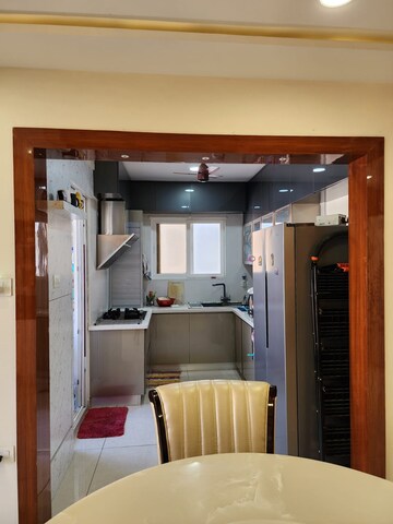Kitchen in 2 BHK Apartment at Aparna Serene Park, Kondapur – for Rent