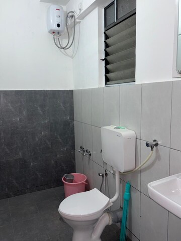 Bathroom in 1 BHK Apartment at Shapoorji Pallonji Joyville Hadapsar Annexe, Hadapsar – for Rent
