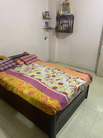 Bedroom in 1 BHK Apartment at Pushpa Parag CHS, Samata Nagar – for Sale