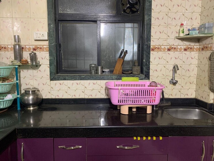 Kitchen, pushpa-parag-chs 1 Bedroom 550 Sq.Ft. Apartment In Samata Nagar Thane 9418558