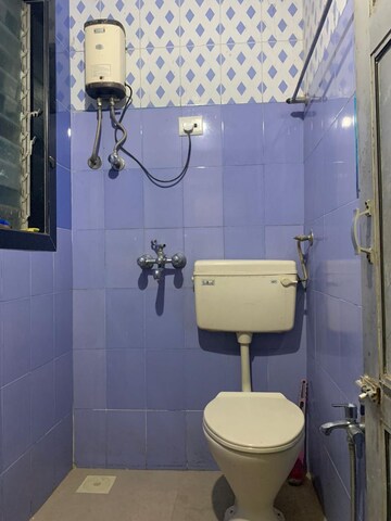 Bathroom in 1 BHK Apartment at Pushpa Parag CHS, Samata Nagar – for Sale
