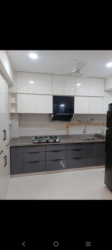 Kitchen in 3 BHK Apartment at Saanvi Stella, South Bopal – for Rent