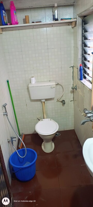 Bathroom in 1 BHK Apartment at AMI Jharna, Goregaon East – for Rent