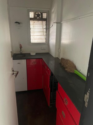 Kitchen in 1.5 BHK Apartment at Kabra Aarti, Andheri East – for Rent