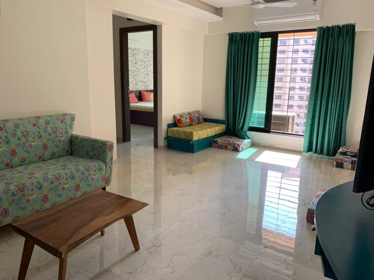 Living Room, neelkanth-palms 2 Bedroom 719 Sq.Ft. Apartment In Kapur Bawdi Thane 9418649
