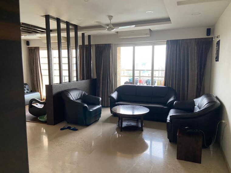 Living Room, dosti-group-imperia 3 Bedroom 1250 Sq.Ft. Apartment In Manpada Thane 9418651