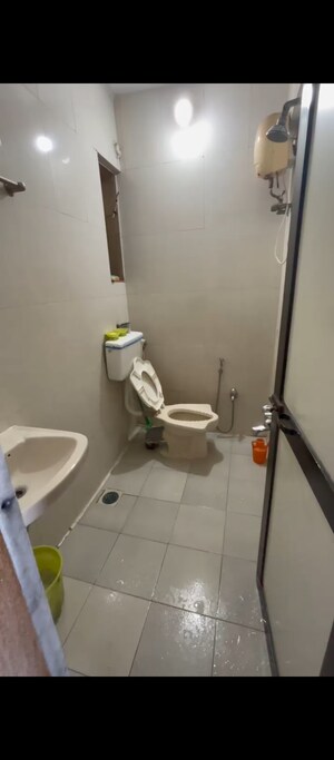 Bathroom in 1 BHK Apartment at Redstone Saifee Park, Byculla – for Rent