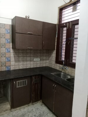 Kitchen in 1.5 BHK Builder Floor at Sector 18 – for Rent