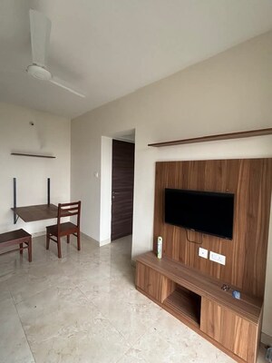 Living Room in 1 BHK Apartment at Sethia Imperial Avenue, Malad East – for Rent