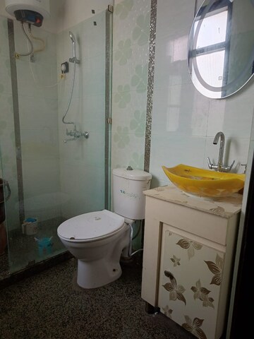 Bathroom in 3 BHK Apartment at Sushma Valencia, International Airport Road – for Rent