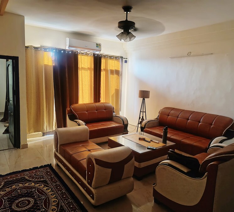 Living Room, sushma-valencia 3 Bedroom 1800 Sq.Ft. Apartment In International Airport Road Zirakpur 9418680