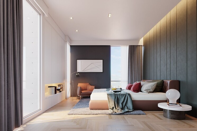 Bedroom, godrej-skyshore 4 Bedroom 2645 Sq.Ft. Apartment In Versova Mumbai 9418683