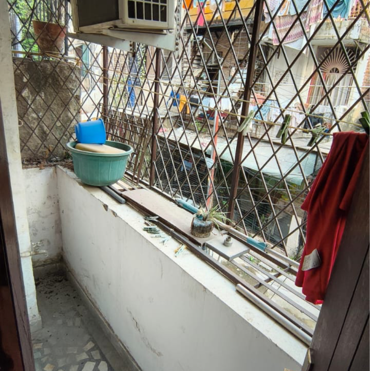 Balcony, malviya nagar 2 Bedroom 800 Sq.Ft. Builder Floor In Malviya Nagar Delhi 9418761