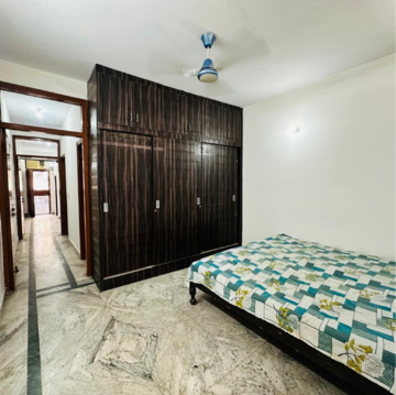 Bedroom in 2 BHK Builder Floor at Malviya Nagar – for Rent