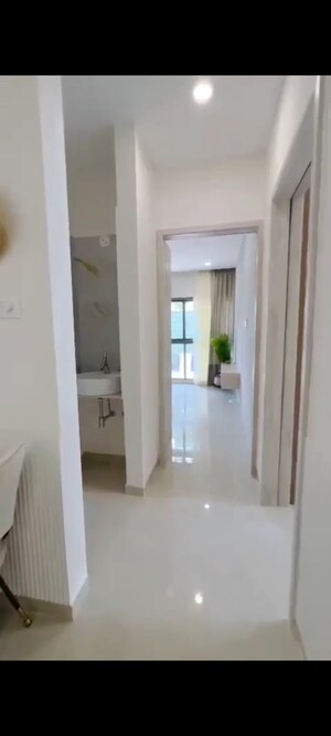 Building Lobby in 2 BHK Apartment at Woodsville Phase II, Moshi – for Rent