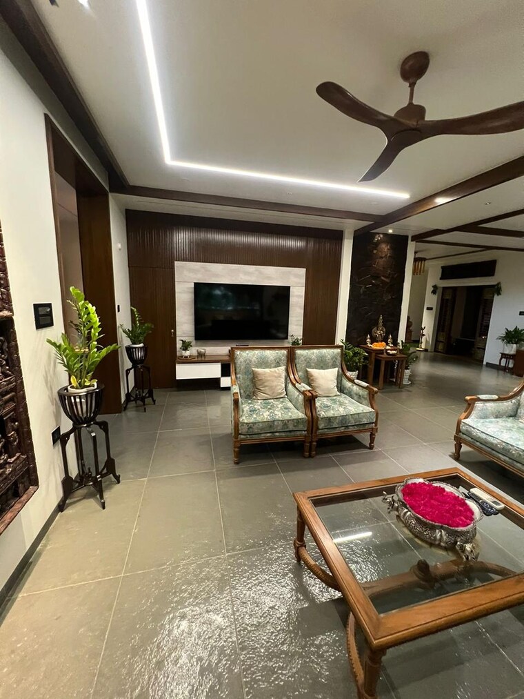 Living Room, prestige-royal-woods 4 Bedroom 5497 Sq.Ft. Villa In Kismatpur Hyderabad 9418785