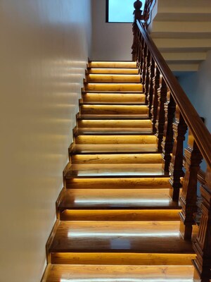 Staircase in 4 BHK Villa at Prestige Royal  Woods, Kismatpur – for Sale