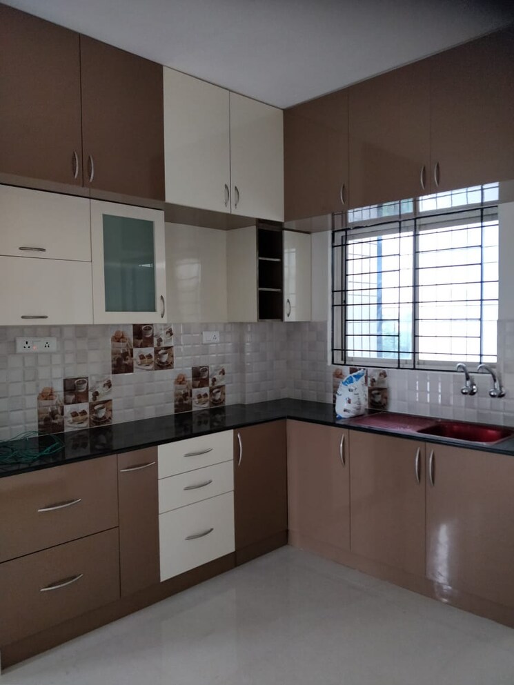 Kitchen, meenakshi-north-avenue 2 Bedroom 1250 Sq.Ft. Apartment In Thanisandra Main Road Bangalore 9418776