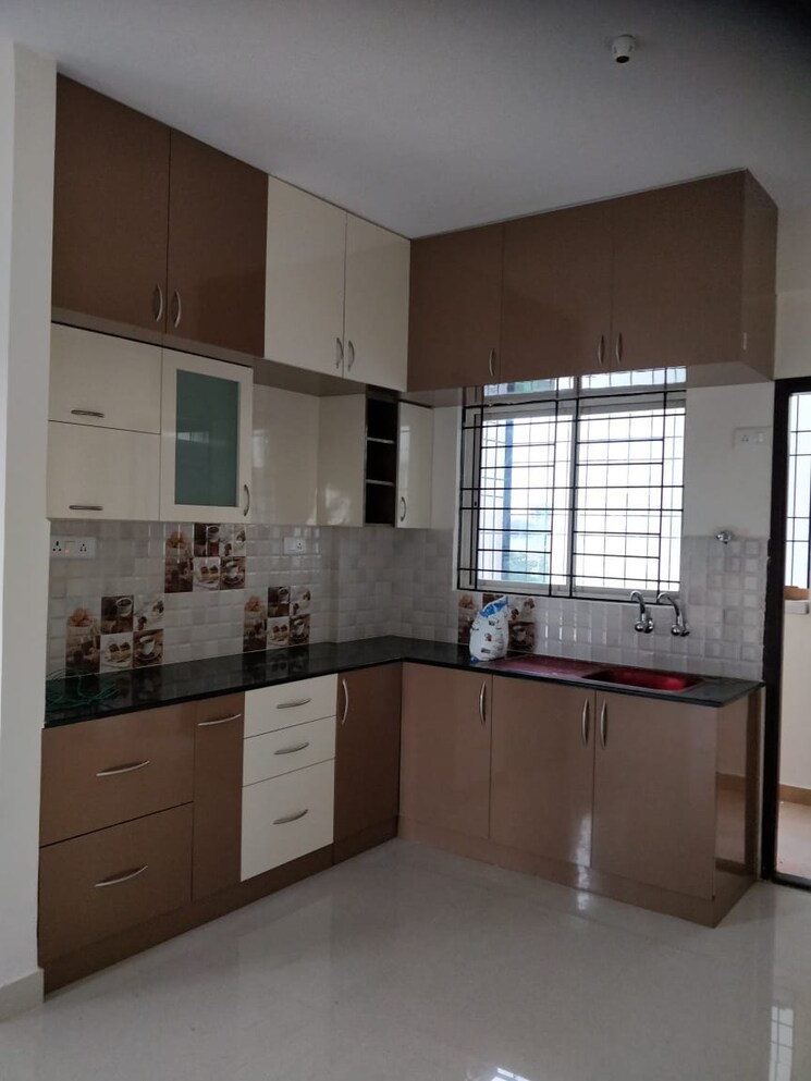 Kitchen, meenakshi-north-avenue 2 Bedroom 1250 Sq.Ft. Apartment In Thanisandra Main Road Bangalore 9418776