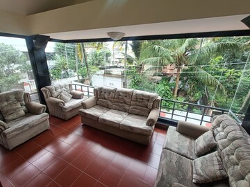 Living Room in 4 BHK Villa at Kaithamukku – for Sale