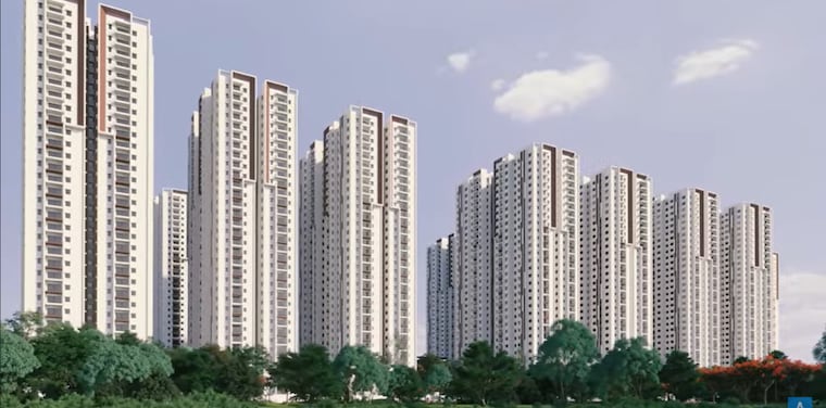 Exterior View, aparna-zenon 3 Bedroom 2257 Sq.Ft. Apartment In Puppalaguda Hyderabad 9418809