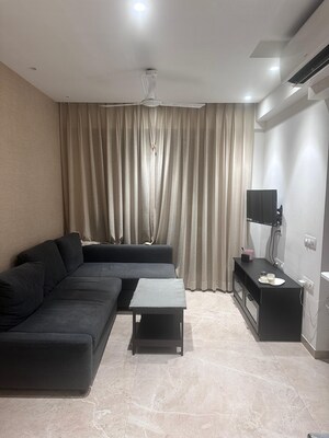 Living Room in 1 BHK Apartment at Hiranandani Regent Hill, Powai – for Rent