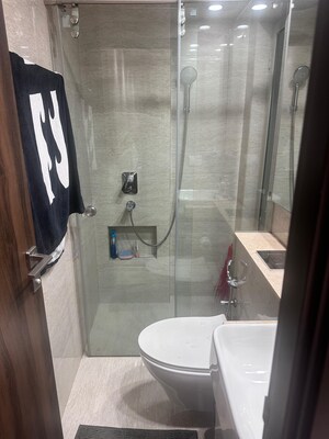 Attached Bathroom in 1 BHK Apartment at Hiranandani Regent Hill, Powai – for Rent