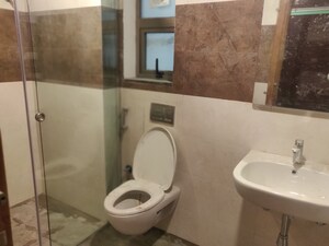 Bathroom in 3 BHK Apartment at Lotus Villa Banjara Hills, Banjara Hills – for Rent