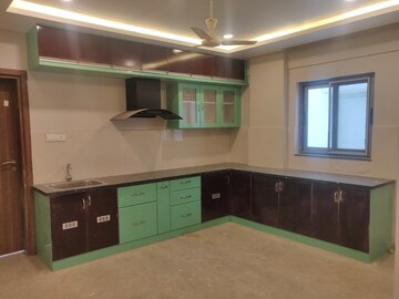 Kitchen in 3 BHK Apartment at Lotus Villa Banjara Hills, Banjara Hills – for Rent
