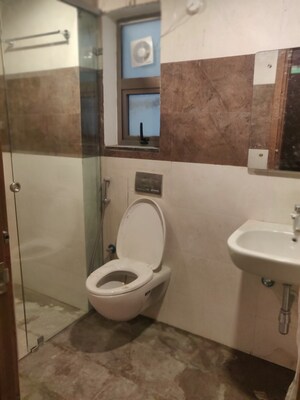 Bathroom in 3 BHK Apartment at Lotus Villa Banjara Hills, Banjara Hills – for Rent