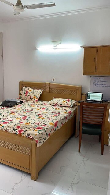 Bedroom in 3 BHK Apartment at AWHO Devinder Vihar, Sector 56 – for Rent