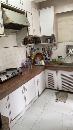 Kitchen in 3 BHK Apartment at AWHO Devinder Vihar, Sector 56 – for Rent