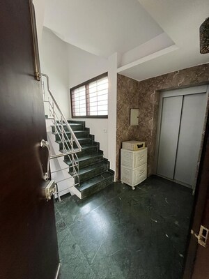 Staircase in 3 BHK Builder Floor at Greater Kailash I – for Rent