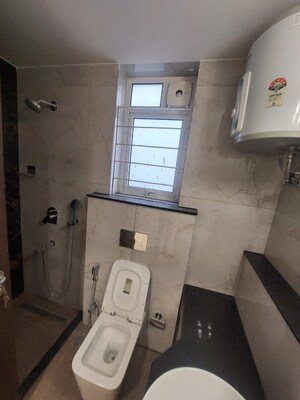 Attached Bathroom in 3 BHK Builder Floor at Greater Kailash I – for Rent
