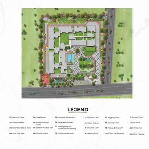 Master Plan in 2 BHK Apartment at ELV High Garden, Whitefield – for Sale