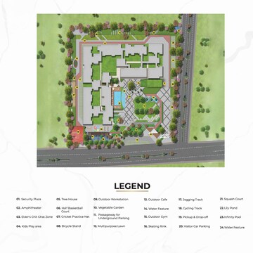Master Plan in 2 BHK Apartment at ELV High Garden, Whitefield – for Sale