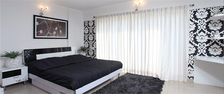 Bedroom, prasun-adara 3 Bedroom 1307 Sq.Ft. Apartment In Kharadi Pune 9418832