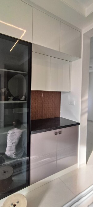 Kitchen in 2 BHK Apartment at Rajapushpa Provincia, Narsingi – for Rent