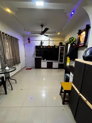 Team Area in 1 BHK Apartment at Aai Nagar CHS, Kalwa – for Rent