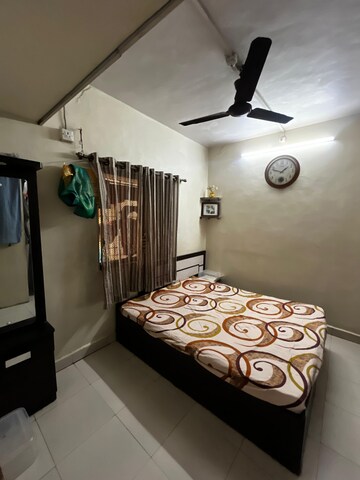 Bedroom in 1 BHK Apartment at Aai Nagar CHS, Kalwa – for Rent