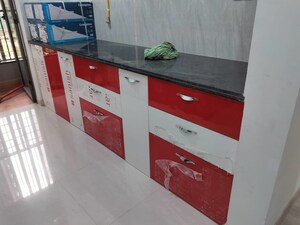 Kitchen in 2 BHK Apartment at Kalpataru Paramount, Kapur Bawdi – for Rent