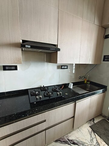 Kitchen in 3 BHK Apartment at Enpar Lotus 101 Worli Residences, Lower Parel – for Rent