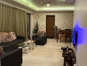 Living Room in 2 BHK Apartment at BU Bhandari Acolade, Kharadi – for Rent