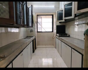 Kitchen in 1 BHK Apartment at Brindavan CHS, Andheri East – for Rent