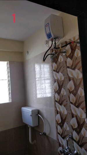 Bathroom in 1 BHK Apartment at Shree Swami Samarth Apartments Kharadi, Kharadi – for Rent